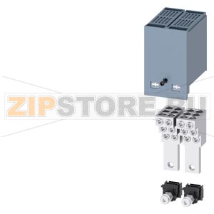 КЛЕММА ДЛЯ КРУГЛОГО ПРОВОДА МЕДН. 6 КАБЕЛЕЙ 2 ШТ. ПРИНАДЛЕЖНОСТЬ ДЛЯ 3VA1 160 Siemens 3VA9112-0JF60 