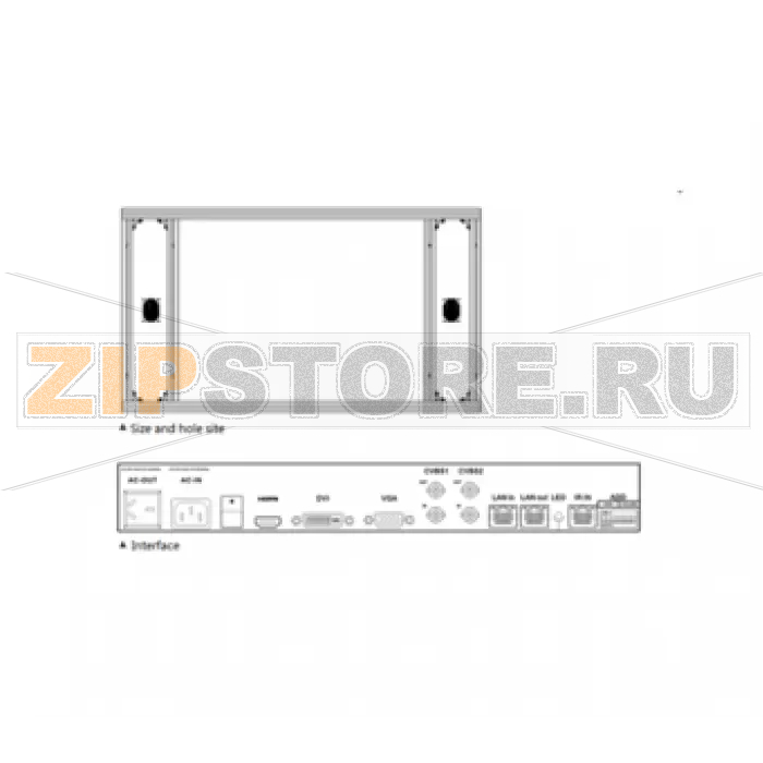 Монитор Dahua DHL550UCH-ES 