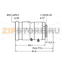 C-крепление объектива Turck LCF75LEVMP