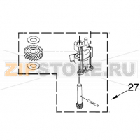 Worm Gear Bracket and Gear KitchenAid 5KSM150PSE