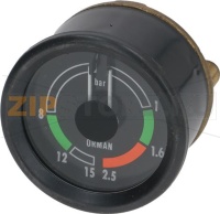 МАНОМЕТР НАСОСА БОЙЛЕРА Ø 60 ММ