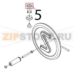Piastrina piedini LNR 350, DAL 05 Sirman Anniversario 300 Piastrina piedini LNR 350, DAL 05 Sirman Anniversario 300Запчасть на деталировке под номером: 5
