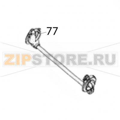 Open lever set Sato CG208DT  Open lever set Sato CG208DTЗапчасть на деталировке под номером: 77Название запчасти на английском языке: Open lever set Sato CG208DT.
