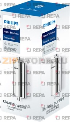 SHOWER FILTER CHROMED PHILIPS 