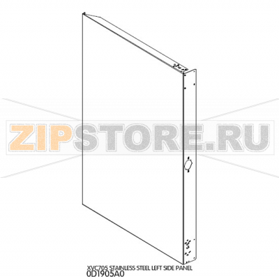 Stainless steel left side panel Unox XVC 715G Stainless steel left side panel Unox XVC 715GЗапчасть на деталировке под номером: 2Название запчасти на английском языке: Stainless steel left side panel Unox XVC 715G