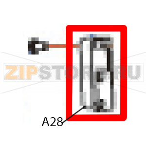 Movable sensor stopper plate Godex EZ-2350i Movable sensor stopper plate Godex EZ-2350iЗапчасть на деталировке под номером: A-28Название запчасти Godex на английском языке: Movable sensor stopper plate EZ-2350i.