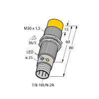 Датчик индуктивный Turck NI20U-G30-ADZ30X2-B1131