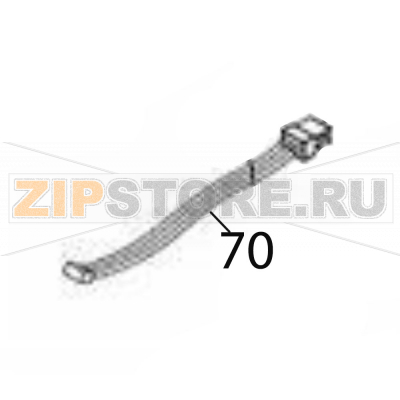 Im cable assy Sato CG208TT Im cable assy Sato CG208TTЗапчасть на деталировке под номером: 70Название запчасти на английском языке: Im cable assy Sato CG208TT.