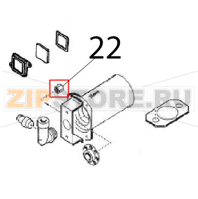 Lock nut M16x1.5 Angelo Po 0G1CP1G Lock nut M16x1.5 Angelo Po 0G1CP1GЗапчасть на деталировке под номером: 22