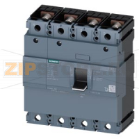 switch disconnector 3VA1 IEC frame 250 4-pole SD100, In=250A without overload protection w/o short-circuit protection nut keeper kit Siemens 3VA1225-1AA42-0AA0