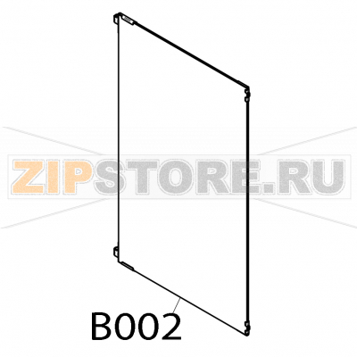 Interior door with fixing accessories Convotherm OES 6.10 Interior door with fixing accessories Convotherm OES 6.10Запчасть на деталировке под номером: B002