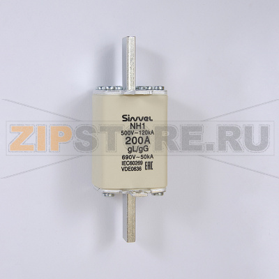 Предохранитель ножевой 200 A, тип 35, габарит 1, gG Sinvel FNH1-200 