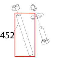 Vite senza testa CE DIN913, M5x50 Sirman Mirra 250 C