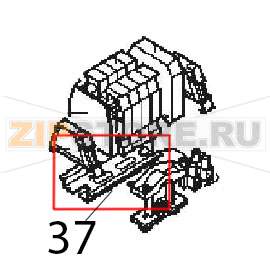 Bracket &quot;omega&quot; Angelo Po 04WCP1EM Bracket "omega" Angelo Po 04WCP1EMЗапчасть на деталировке под номером: 37