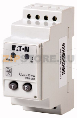 Реле для устройства защитного отключения, 1 перекидной контакт, 30 мА Eaton PFR-003 