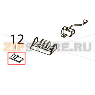 Cable clamp K-103G Toshiba TEC B-SX4T-GS10/20-CN Cable clamp K-103G Toshiba TEC B-SX4T-GS10/20-CNЗапчасть на деталировке под номером: 12