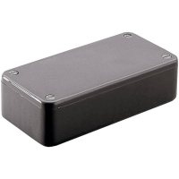 Корпус 100x50x21 мм, материал: пластик, черный, 1 шт Hammond 1591ABK