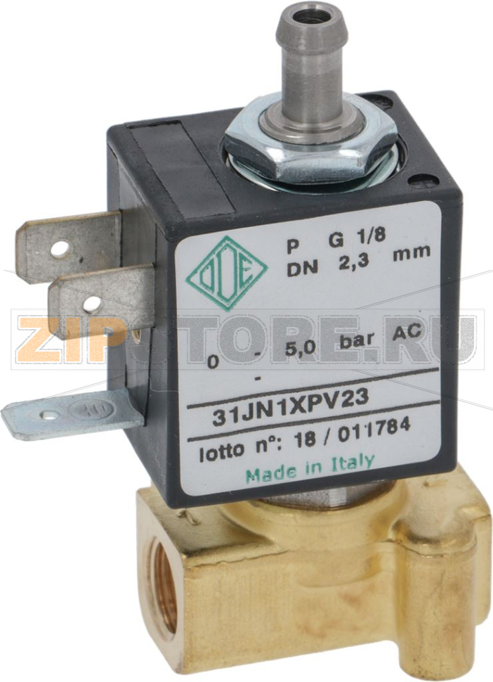 ЭЛЕКТРОМАГНИТНЫЙ КЛАПАН ODE ТРЕХХОДОВОЙ 1/8" 230В 