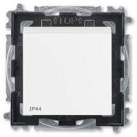 Переключатель одноклавишный, IP44, белый ABB 2CHH596940A4003