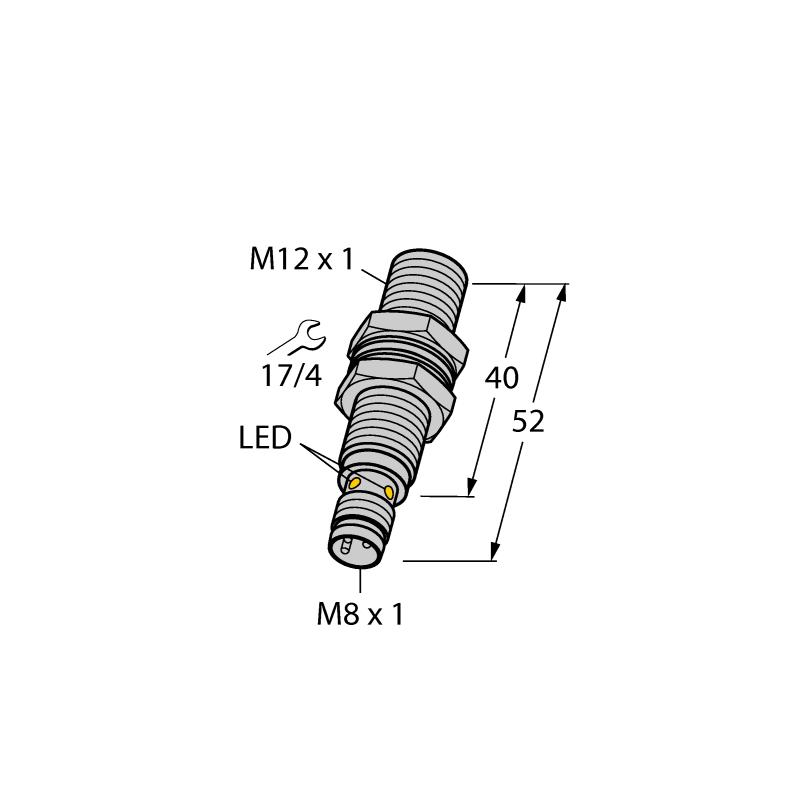 Датчик индуктивный Turck BI4U-M12-AP6X-V1131 