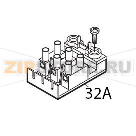 Morsettiera 3 POLI PA 27 Sirman Apollo Morsettiera 3 POLI PA 27 Sirman ApolloЗапчасть на деталировке под номером: 32A