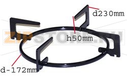 GRILLE RONDE 1 FEU RAPIDE 