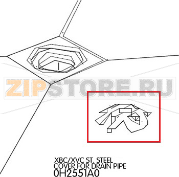 St. steel cover for drain pipe Unox XBC 405 St. steel cover for drain pipe Unox XBC 405Запчасть на деталировке под номером: 10Название запчасти на английском языке: St. steel cover for drain pipe Unox XBC 405