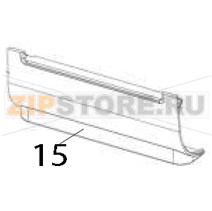 Front bezel, standard Zebra ZD621R RFID Thermal Transfer Front bezel, standard Zebra ZD621R RFID Thermal TransferЗапчасть на деталировке под номером: 15