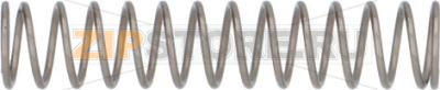 SPRING ø 7x33 mm RETURN VALVE 