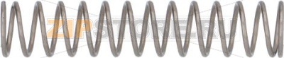 SPRING ø 7x33 mm RETURN VALVE 