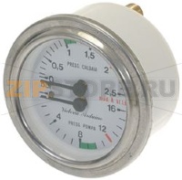 BOILER-PUMP PRESSURE GAUGE