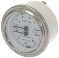 BOILER-PUMP PRESSURE GAUGE