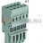 1-проводниковая розетка; 4 mm; 2-пол.; 4,00 mm; синие Wago 769-102/000-006 - 1-проводниковая розетка; 4 mm; 2-пол.; 4,00 mm; синие Wago 769-102/000-006