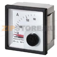 АКСЕССУАР ДЛЯ РАЗЪЕДИНИТЕЛЬ W/FUSE, IN-LINE, PLUG-IN, AMPEREMETER, BI-METAL 150/5A, CL.1, 1 VA 1.2-FOLD OVERLOAD Siemens 3NJ6900-4HE22