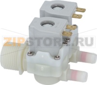 Double solenoid valve 3/4   0,3 - 10 ba