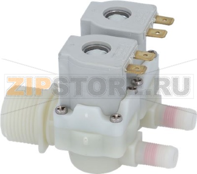 Double solenoid valve 3/4   0,3 - 10 ba 