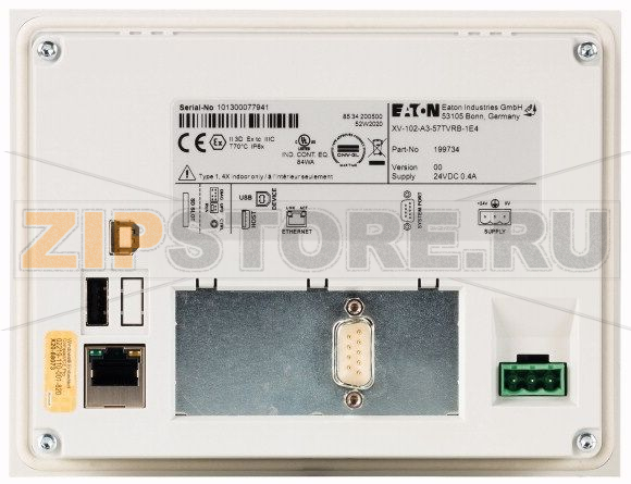 Панель оператора easyE4, 24VDC, 5,7", TFT, цветная, Ethernet Eaton XV-102-A3-57TVRB-1E4 