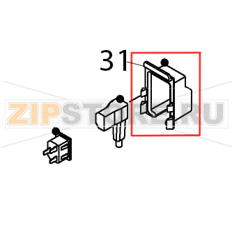 Cover - connector Hoshizaki IM-65NE Cover - connector Hoshizaki IM-65NEЗапчасть на деталировке под номером: 31