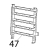 St. steel right lateral S, 5 GN1/1 Unox XVC 205E