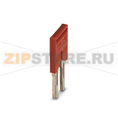 Перемычка Phoenix Contact FBS 2-8 Полюсов: 2, Цвет: красный.Минимальный заказ: 10 шт.Упаковка: 10 шт.