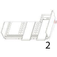 Foot H=25 mm Tecnoinox PC105G7