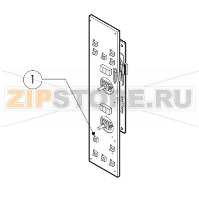Control panel P.C. board Lainox MVE051P            Control panel P.C. board Lainox MVE051PЗапчасть на сборочном чертеже под номером: 1Название запчасти на итальянском языке языке: Control panel P.C. board Lainox MVE051P
