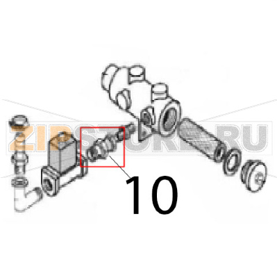 Pipe union 1/2&quot; Angelo Po C165D Pipe union 1/2" Angelo Po C165DЗапчасть на деталировке под номером: 10