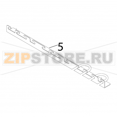 Supp. bracket resistors Fagor CE9-41 Supp. bracket resistors Fagor CE9-41Запчасть на деталировке под номером: 5Название запчасти Fagor на английском языке: Supp. bracket resistors CE9-41.
