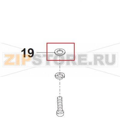 Washer ø10x20x2.5 Bear Varimixer AR40 VL-1S                                                            Washer ø10x20x2.5 Bear Varimixer AR40 VL-1SЗапчасть на сборочном чертеже под номером: 19Название запчасти на датском&nbsp;языке: Washer ø10x20x2.5 Bear Varimixer AR40 VL-1S
