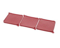 CLEANING GASKET 1/4 RED 3-PK