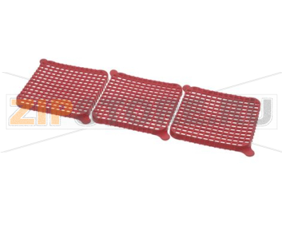 CLEANING GASKET 1/4 RED 3-PK 