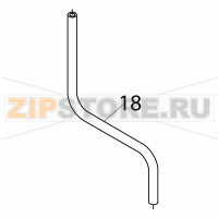 Tubo de goma Ø24xØ14x800 Fagor ECO-200