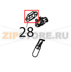 Passafissacavo femmina Tecnoeka KF 966 D AL UD Passafissacavo femmina Tecnoeka KF 966 D AL UDЗапчасть на деталировке под номером: 28