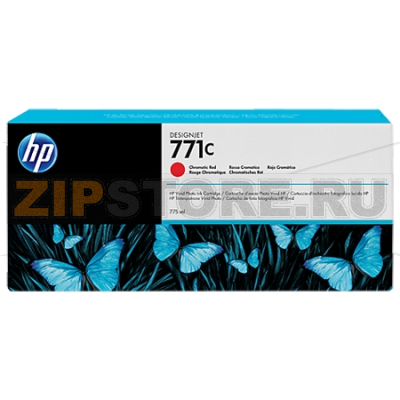 Картридж 775 мл, хроматический красный HPE B6Y08A 
